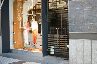 persianas de comercios