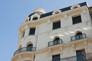 persianas en edificio