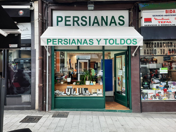 tienda de persianas y estores en irun